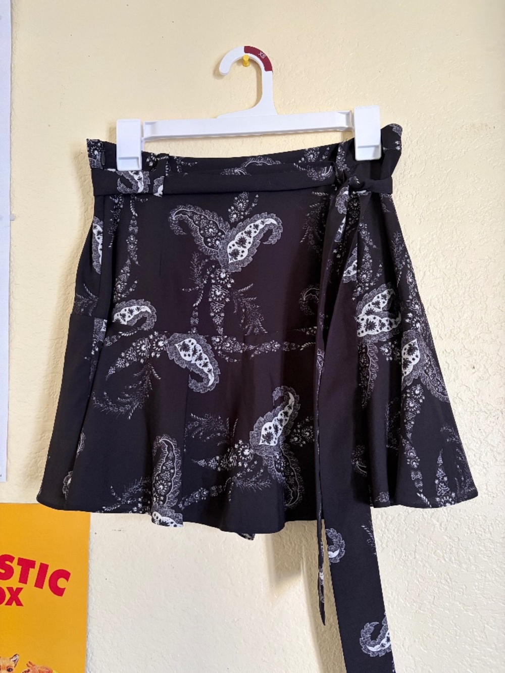 ALL SAINTS paisley mini skirt